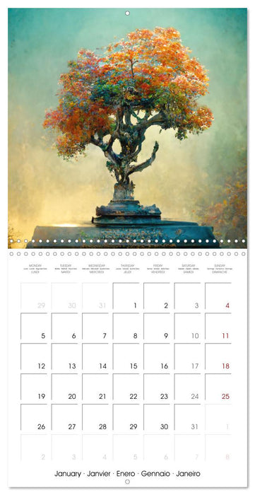 Dream Tree (CALVENDO Monthly Calendar 2026)