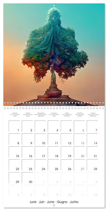 Dream Tree (CALVENDO Monthly Calendar 2026)