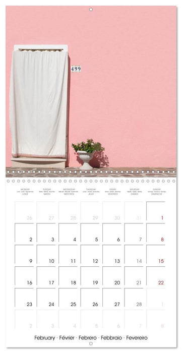 Doors of Burano (CALVENDO Monthly Calendar 2026)