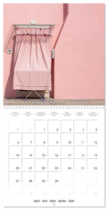 Doors of Burano (CALVENDO Monthly Calendar 2026)
