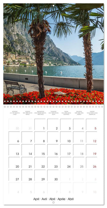 Lovely impressions from LAKE GARDA (CALVENDO Monthly Calendar 2026)