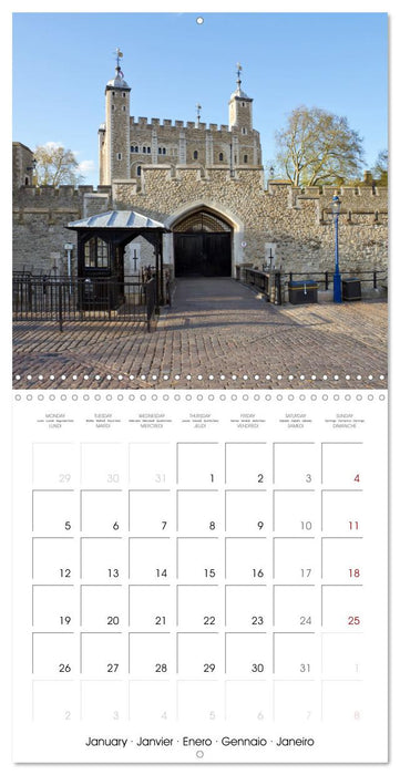 LONDON Sightseeing (CALVENDO Monthly Calendar 2026)