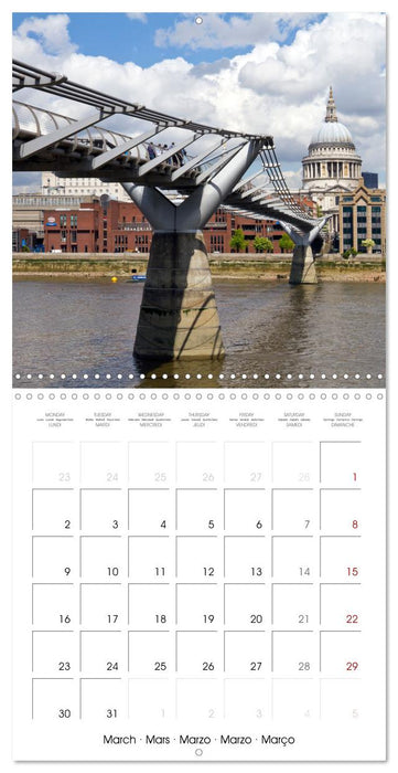 LONDON Sightseeing (CALVENDO Monthly Calendar 2026)