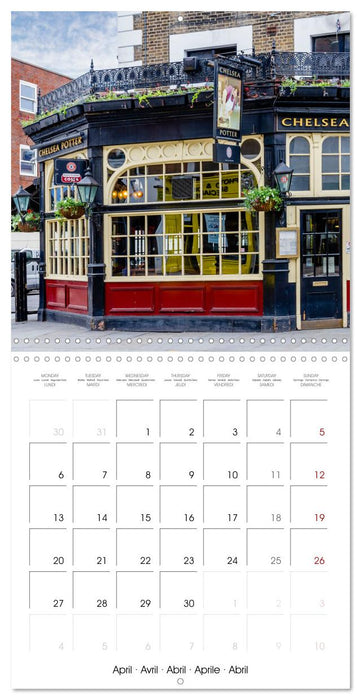 LONDON Sightseeing (CALVENDO Monthly Calendar 2026)