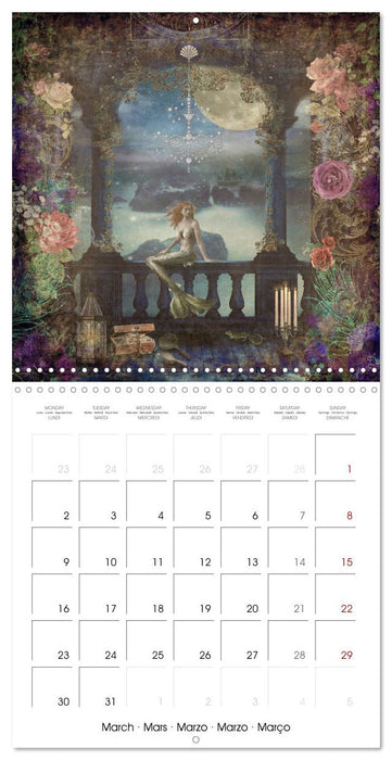 Lady Legends Fantasy Art (CALVENDO Monthly Calendar 2026)