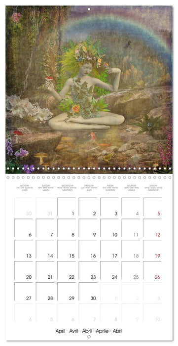 Lady Legends Fantasy Art (CALVENDO Monthly Calendar 2026)