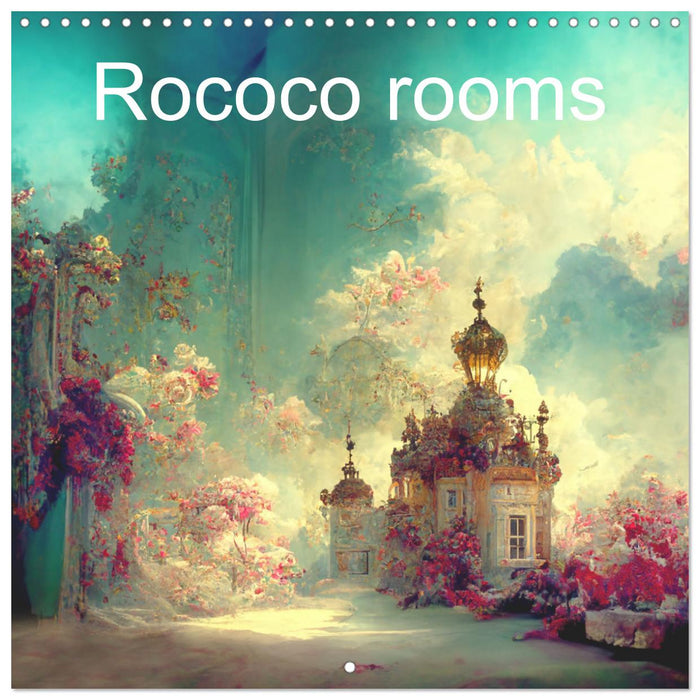 Rococo rooms (CALVENDO Monthly Calendar 2026)
