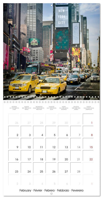 NEW YORK CITY Urban impressions (CALVENDO Monthly Calendar 2026)