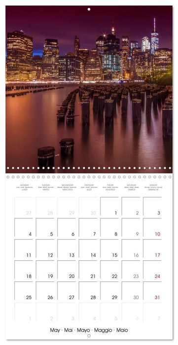 NEW YORK CITY Urban impressions (CALVENDO Monthly Calendar 2026)