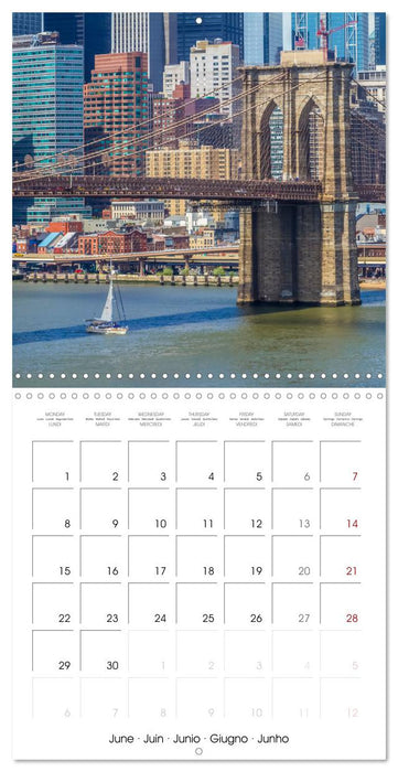 NEW YORK CITY Urban impressions (CALVENDO Monthly Calendar 2026)