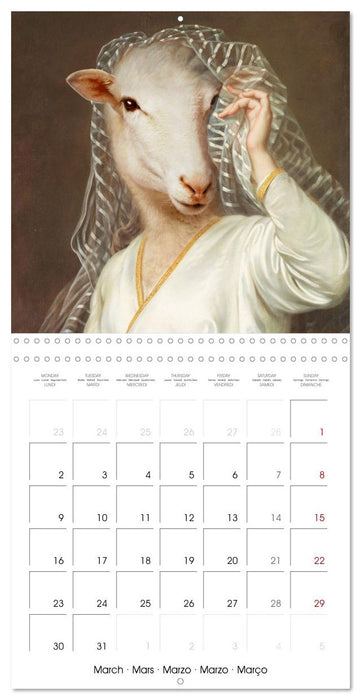 Aristocrat Animals (CALVENDO Monthly Calendar 2026)