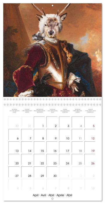 Aristocrat Animals (CALVENDO Monthly Calendar 2026)