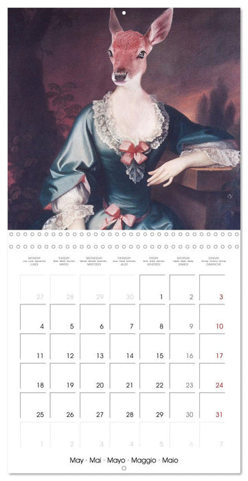 Aristocrat Animals (CALVENDO Monthly Calendar 2026)