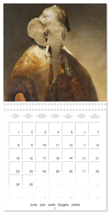 Aristocrat Animals (CALVENDO Monthly Calendar 2026)