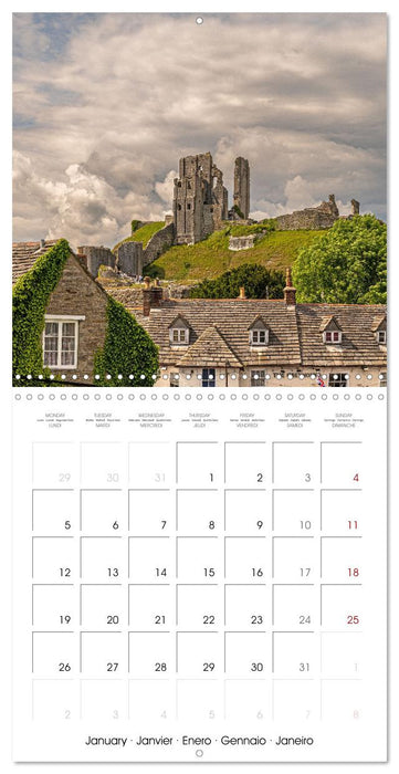 Beautiful South England (CALVENDO Monthly Calendar 2026)