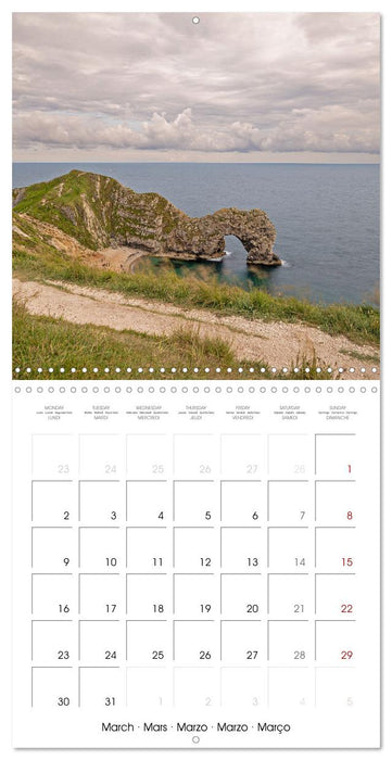 Beautiful South England (CALVENDO Monthly Calendar 2026)