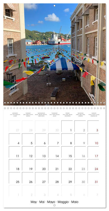 Colours of Grenada (CALVENDO Monthly Calendar 2026)
