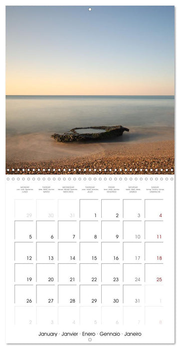 Hérault Cap d'Agde (CALVENDO Calendrier mensuel 2026)