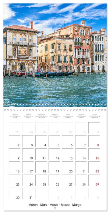 Venice - Magic of the Serinissima (CALVENDO Monthly Calendar 2026)