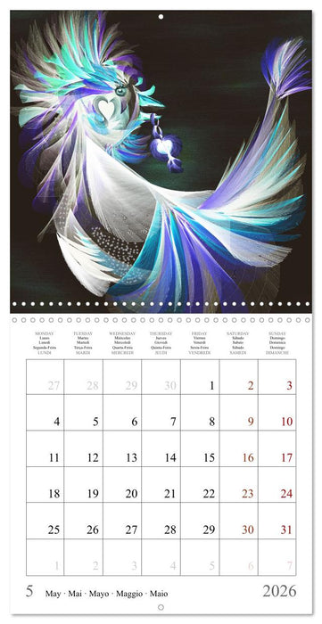 Digital fantasy (CALVENDO Monthly Calendar 2026)