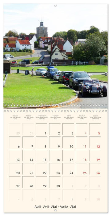 A Trip through England (CALVENDO Monthly Calendar 2026)