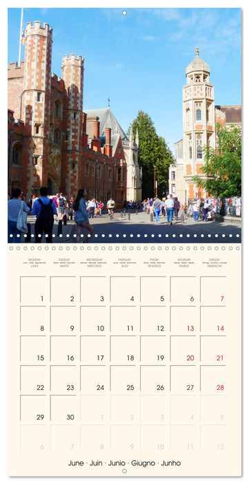 A Trip through England (CALVENDO Monthly Calendar 2026)