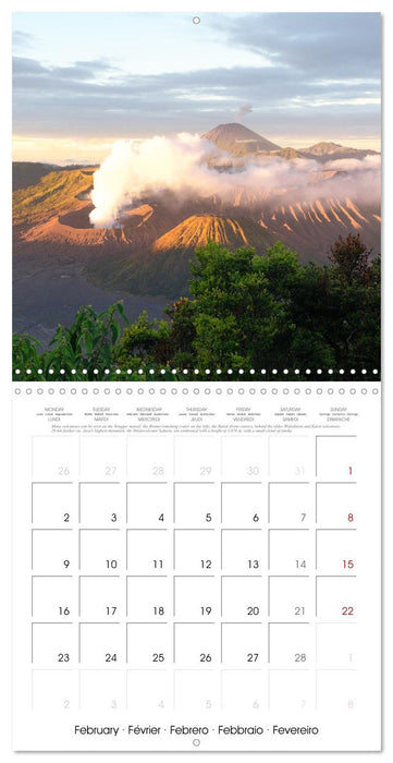 Travel around Java (CALVENDO Monthly Calendar 2026)