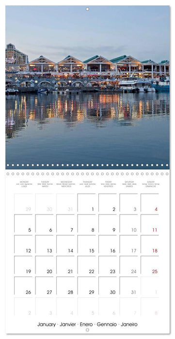 South Africa - Cape Town (CALVENDO Monthly Calendar 2026)