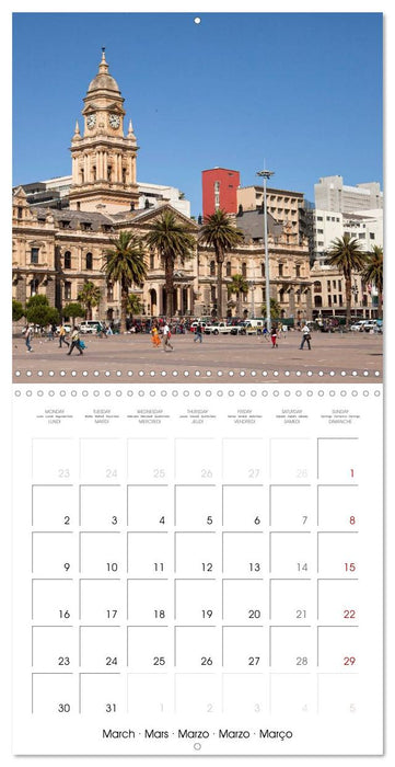 South Africa - Cape Town (CALVENDO Monthly Calendar 2026)