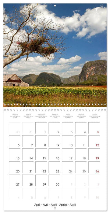 Carribean - Cuba (CALVENDO Monthly Calendar 2026)