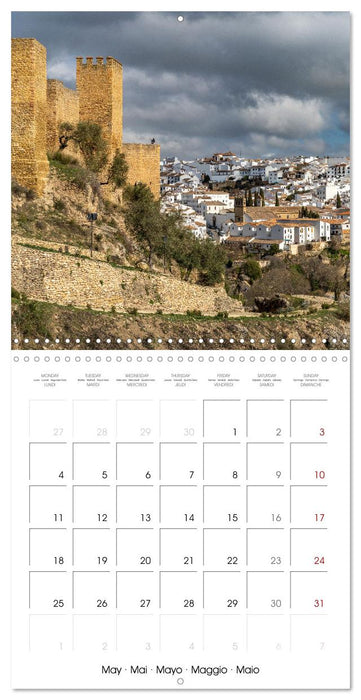 Spain - Andalusia (CALVENDO Monthly Calendar 2026)