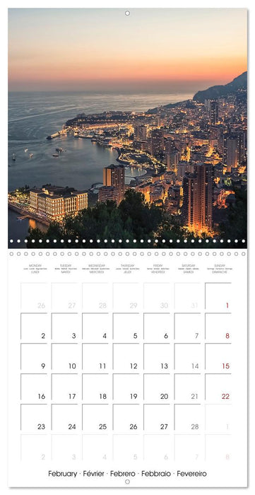 Beautiful French Riviera (CALVENDO Monthly Calendar 2026)