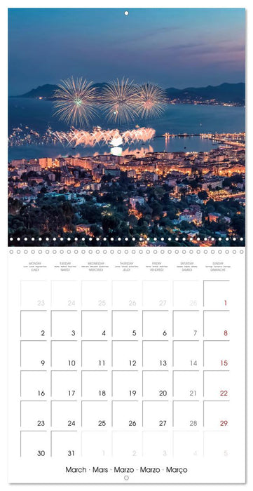 Beautiful French Riviera (CALVENDO Monthly Calendar 2026)