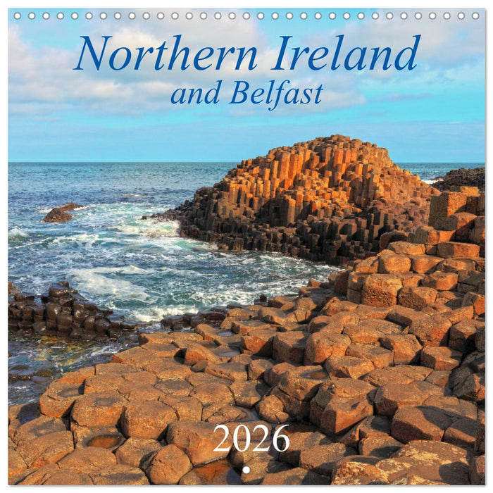 Northern Ireland and Belfast (CALVENDO Monthly Calendar 2026)