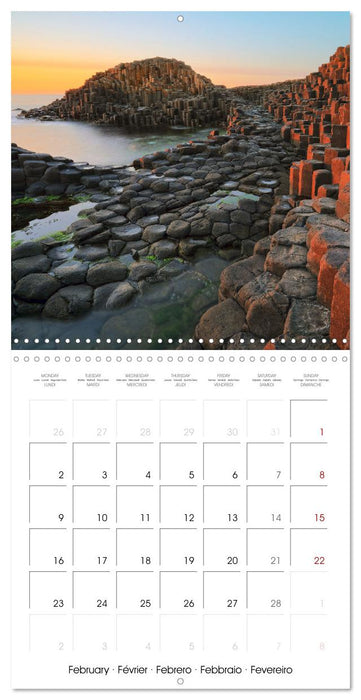 Northern Ireland and Belfast (CALVENDO Monthly Calendar 2026)