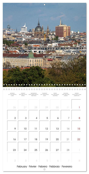 Austria - Vienna (CALVENDO Monthly Calendar 2026)