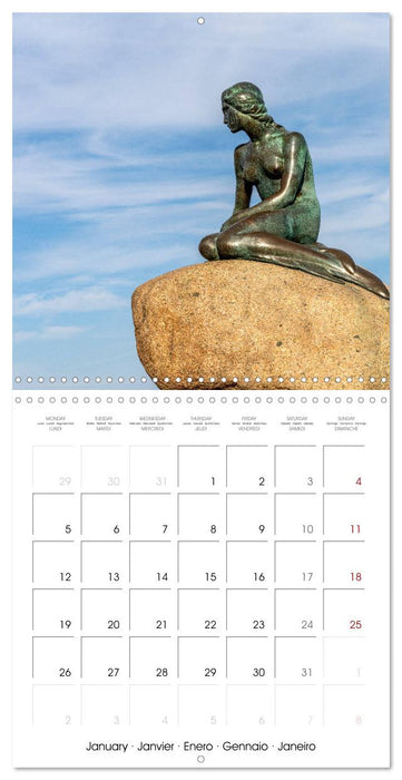 Scandinavia - Denmark (CALVENDO Monthly Calendar 2026)