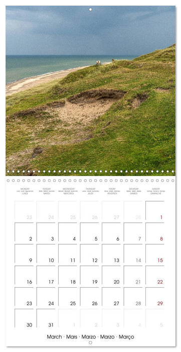 Scandinavia - Denmark (CALVENDO Monthly Calendar 2026)