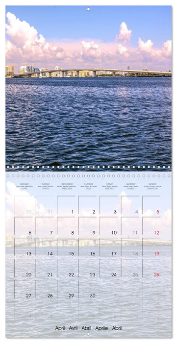 Florida – Discoveries in the Sunshine State (CALVENDO Monthly Calendar 2026)