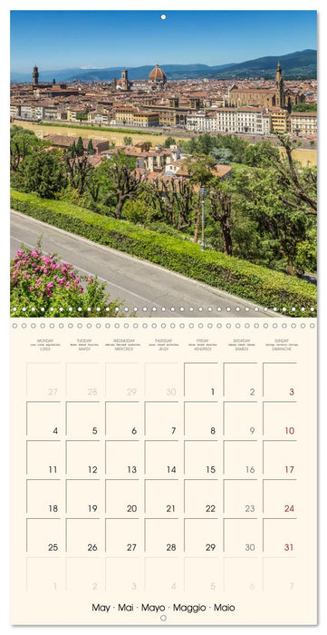 FLORENCE Impressions by day and night (CALVENDO Monthly Calendar 2026)