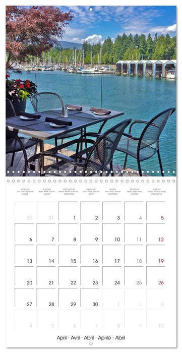 Vancouver Canada (CALVENDO Monthly Calendar 2026)