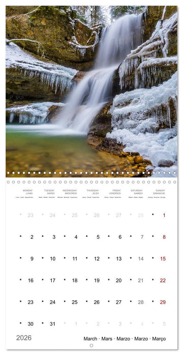 Light in the Bavarian Alps - Fantastic Landscapes (CALVENDO Monthly Calendar 2026)