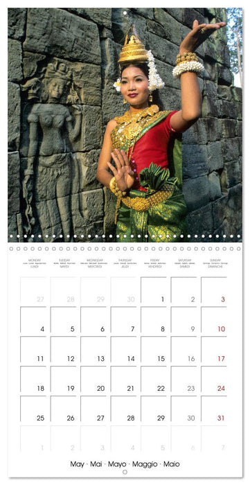CAMBODIA Amazing Planet (CALVENDO Monthly Calendar 2026)