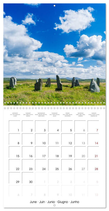 Prehistoric Sites of Northern Scotland (CALVENDO Monthly Calendar 2026)