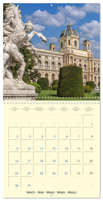 Beautiful Vienna (CALVENDO Monthly Calendar 2026)