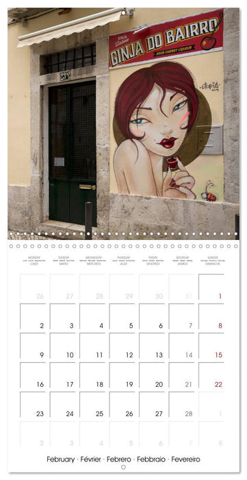 LISBON - IT'S MAGIC (CALVENDO Monthly Calendar 2026)