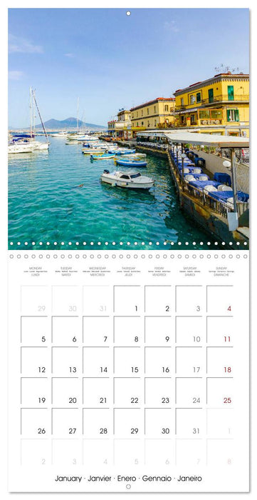 Naples - Lights And Colors (CALVENDO Monthly Calendar 2026)