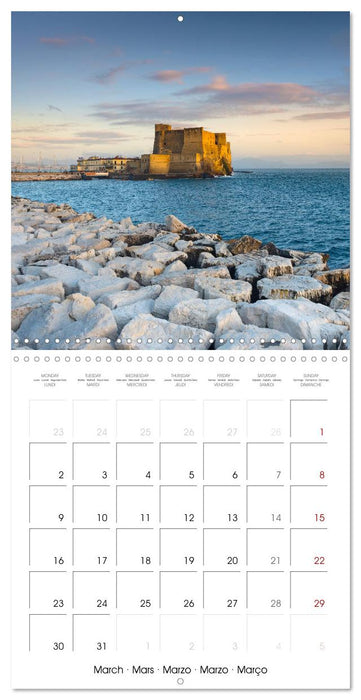 Naples - Lights And Colors (CALVENDO Monthly Calendar 2026)