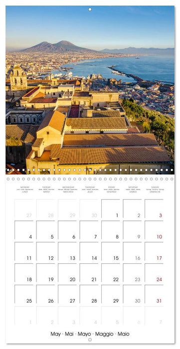 Naples - Lights And Colors (CALVENDO Monthly Calendar 2026)