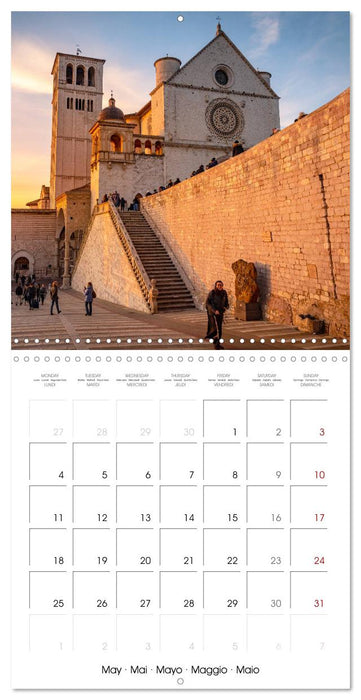 Assisi - Medieval Heart of Italy (CALVENDO Monthly Calendar 2026)